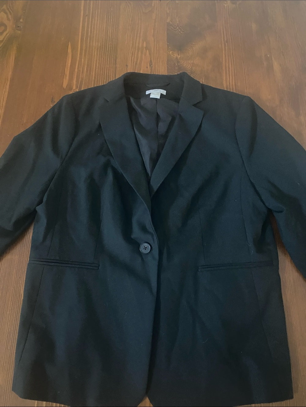 H&M Black Single-Button Women's Blazer